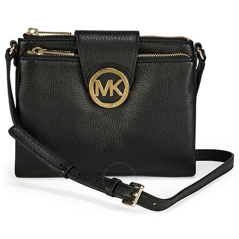 michael kors fulton crossbody in black 32h1gftc3l|I Tested the Michael Kors Fulton Crossbody and Here's Why It's .